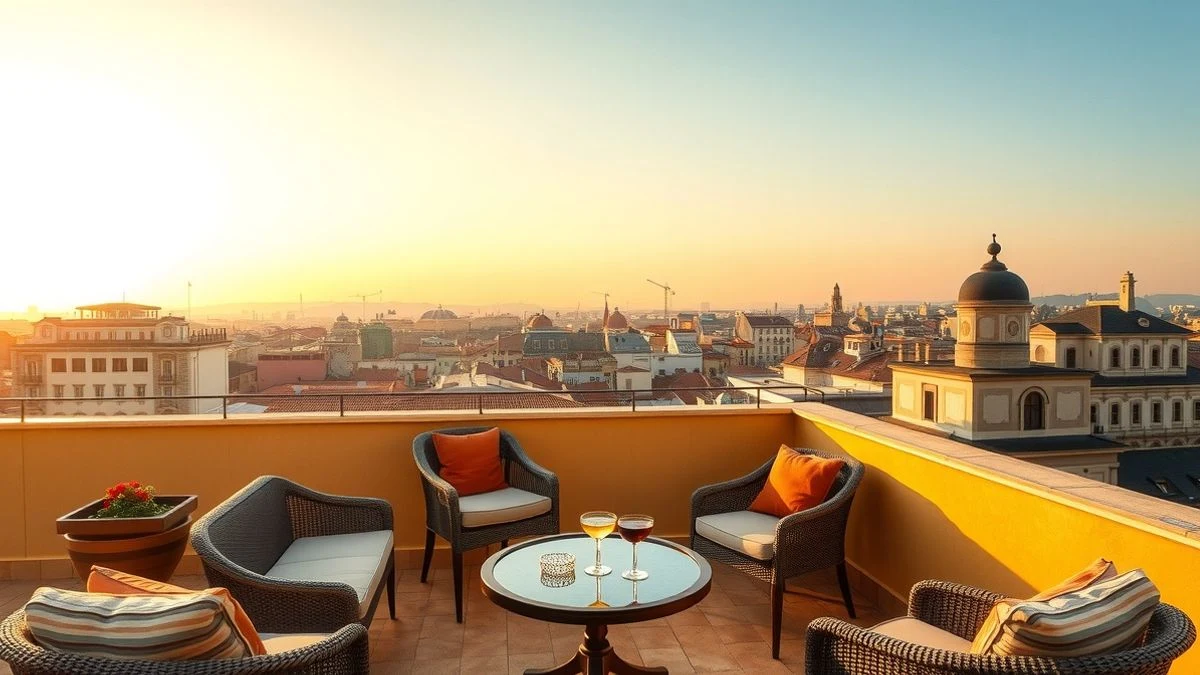 Los mejores rooftops y azoteas de Madrid para ver la ciudad desde arriba